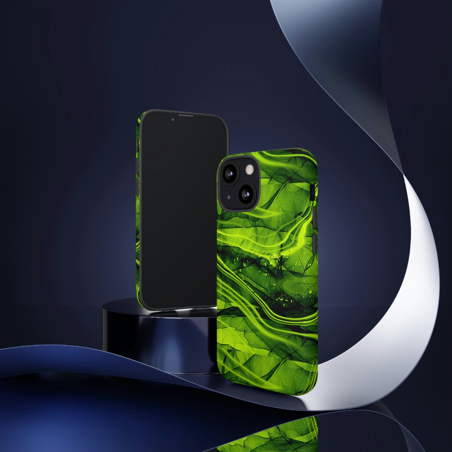 Marble Green Tough Cases