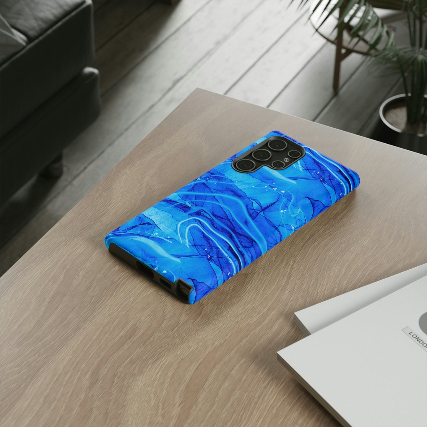 Marble Blue Tough Cases