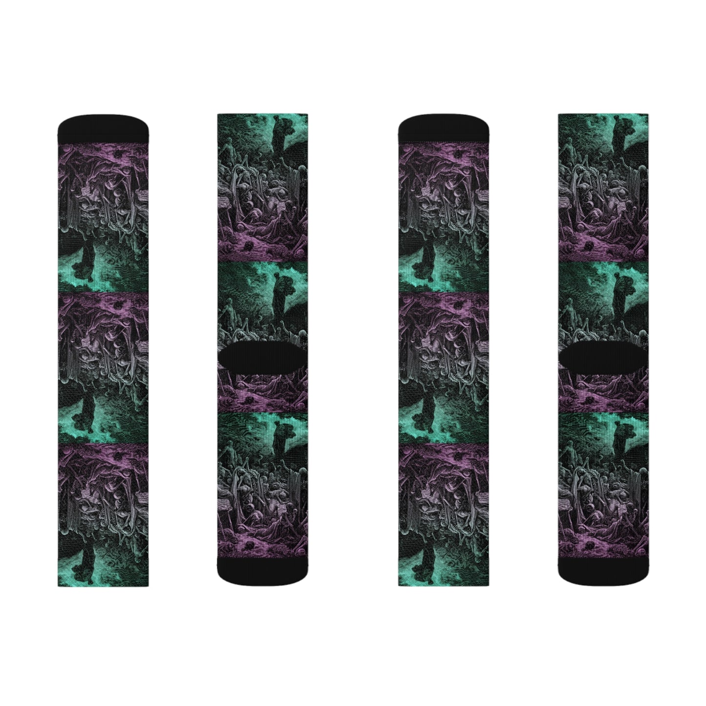 Dry Bones Sublimation Socks