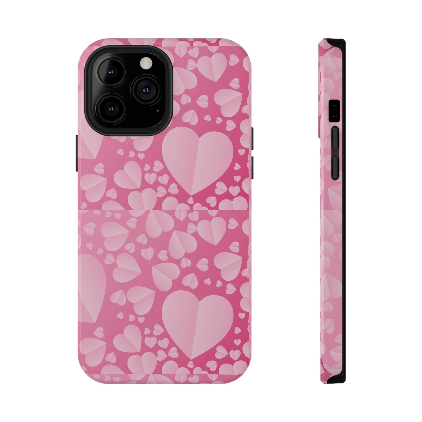 Valentine Heart Pink Impact-Resistant Cases