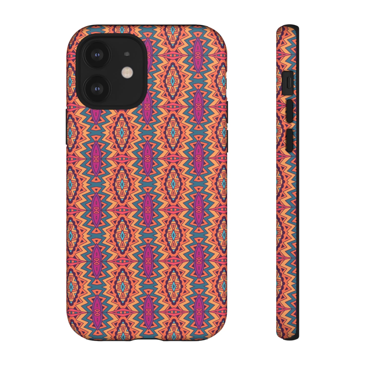 Mandala Orange Tough Cases