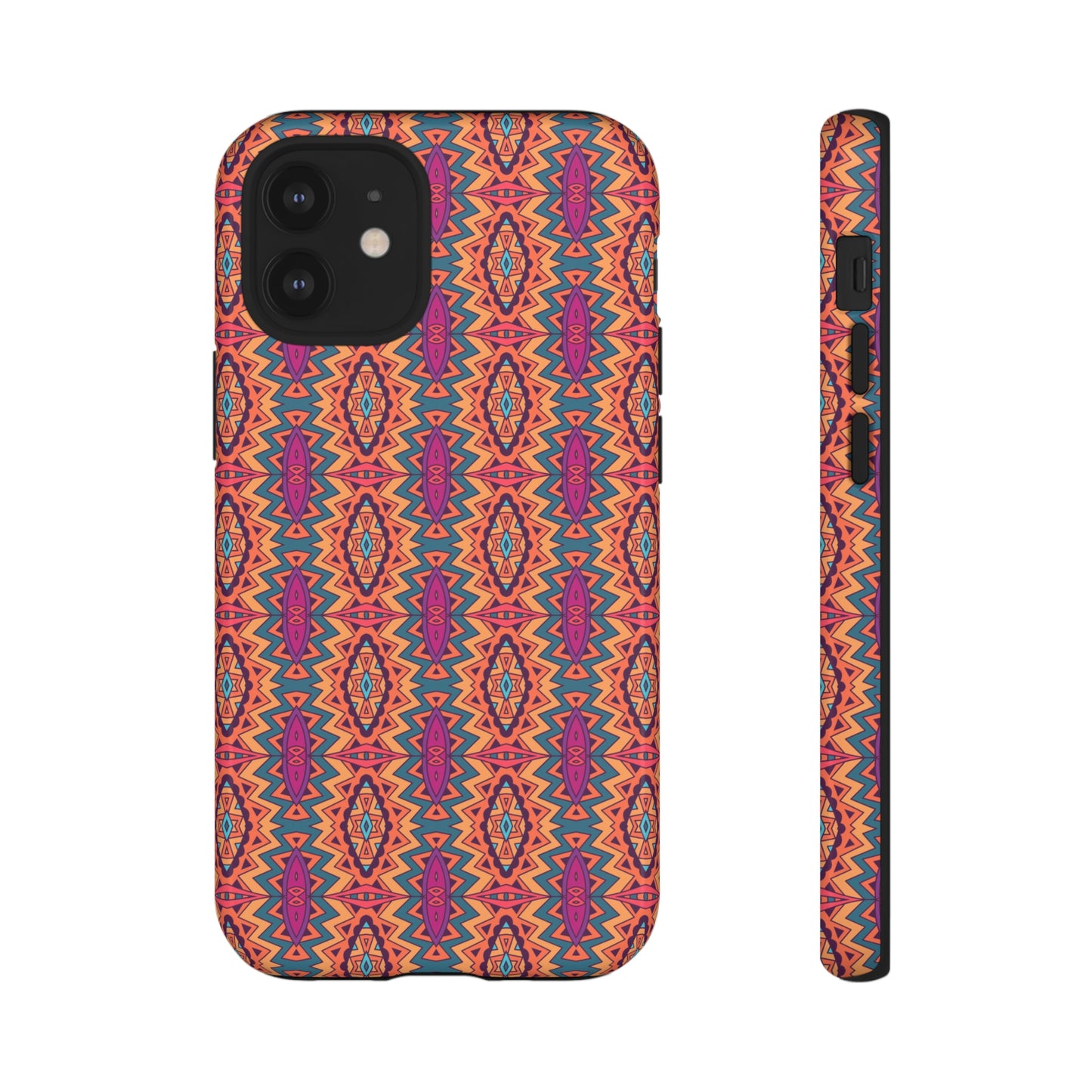 Mandala Orange Tough Cases