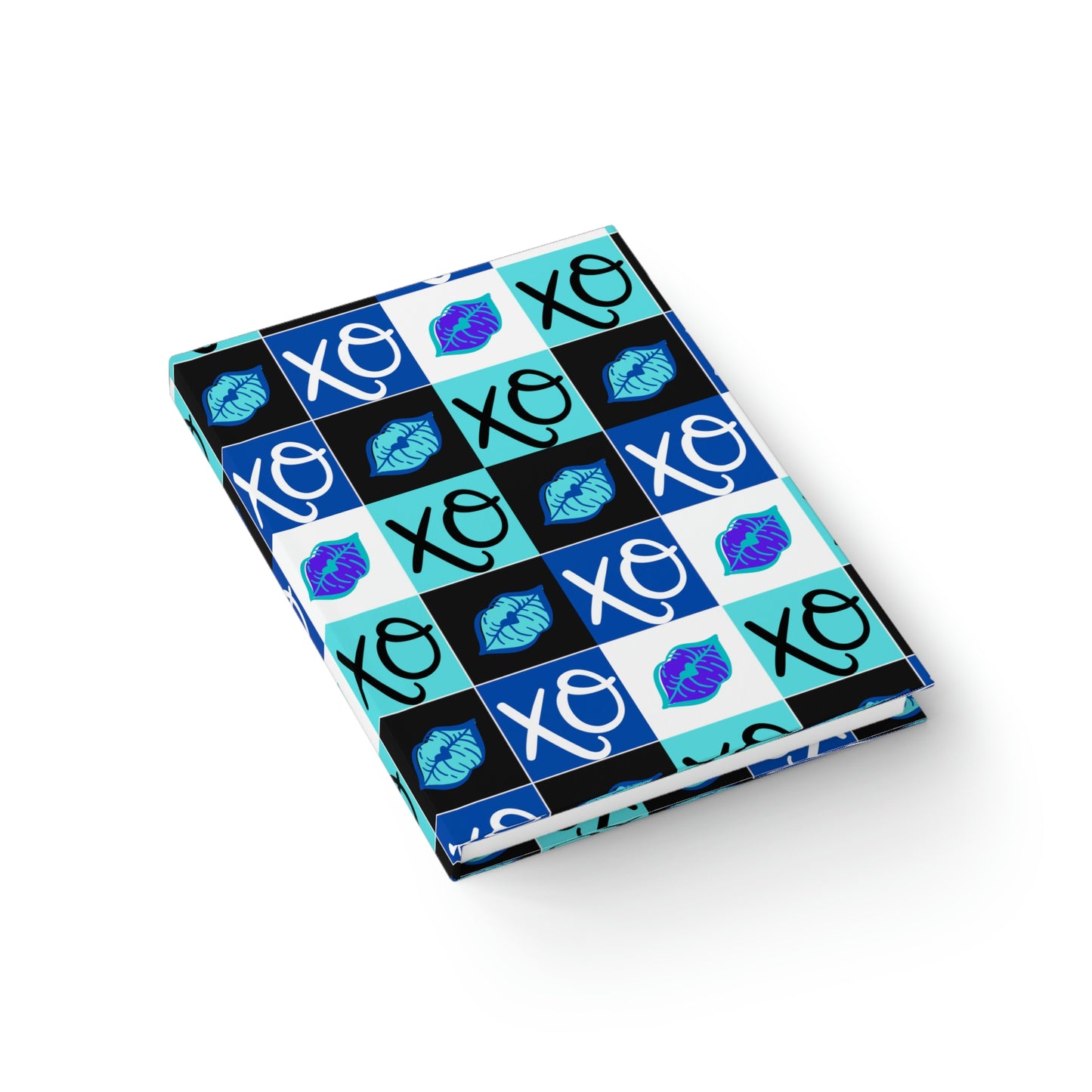 Hugs and Kisses Blue Journal - Blank