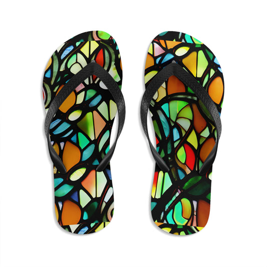 Mosaic Unisex Flip-Flops