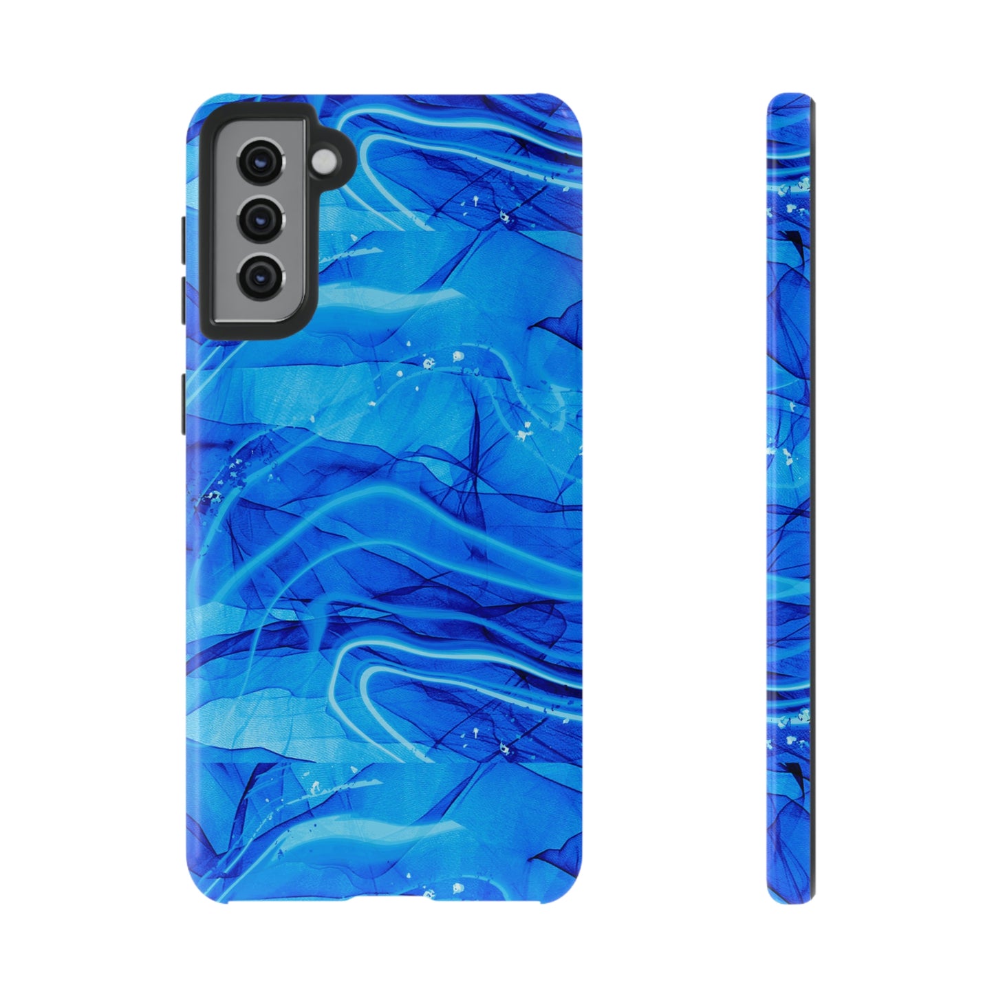 Marble Blue Tough Cases