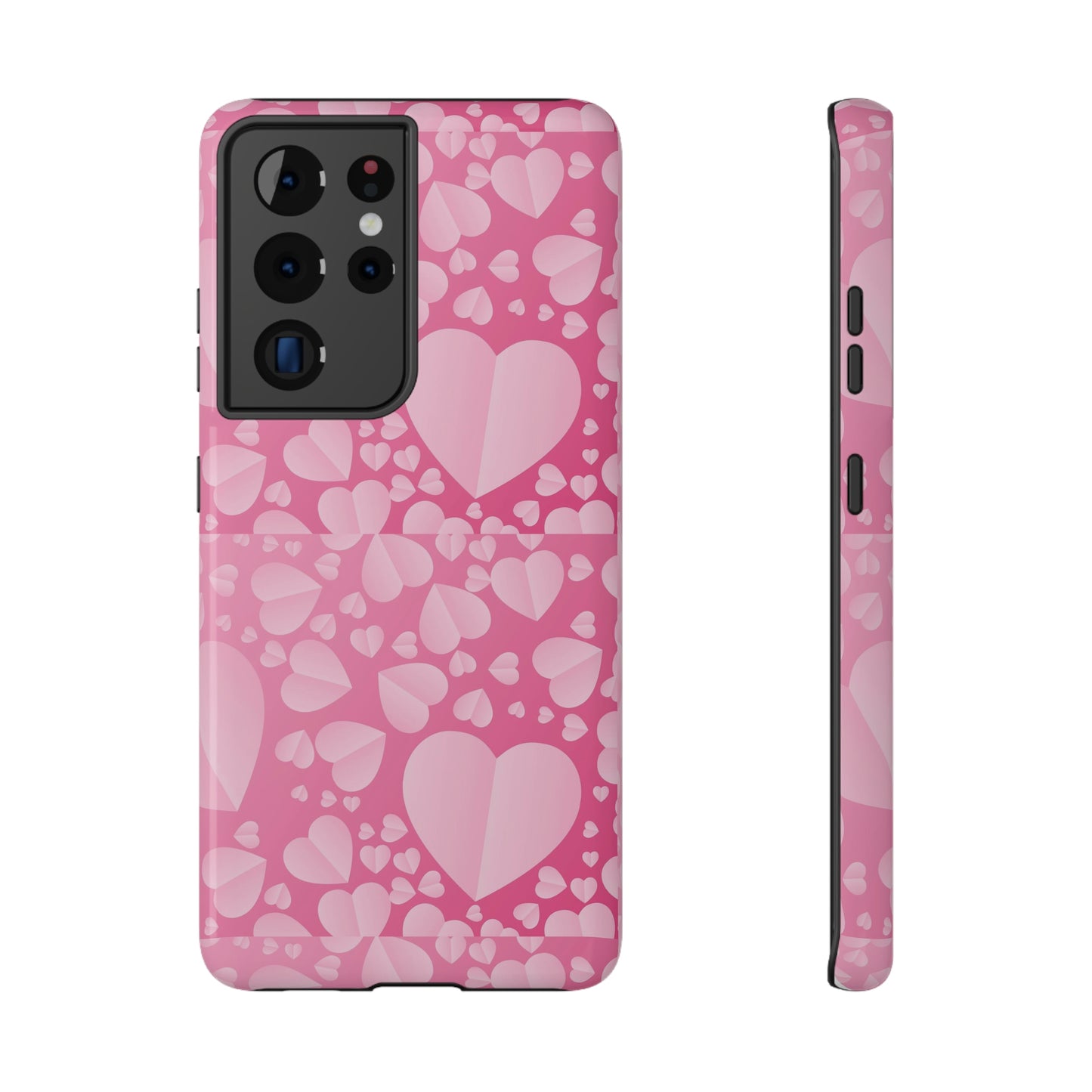 Valentine Heart Pink Impact-Resistant Cases