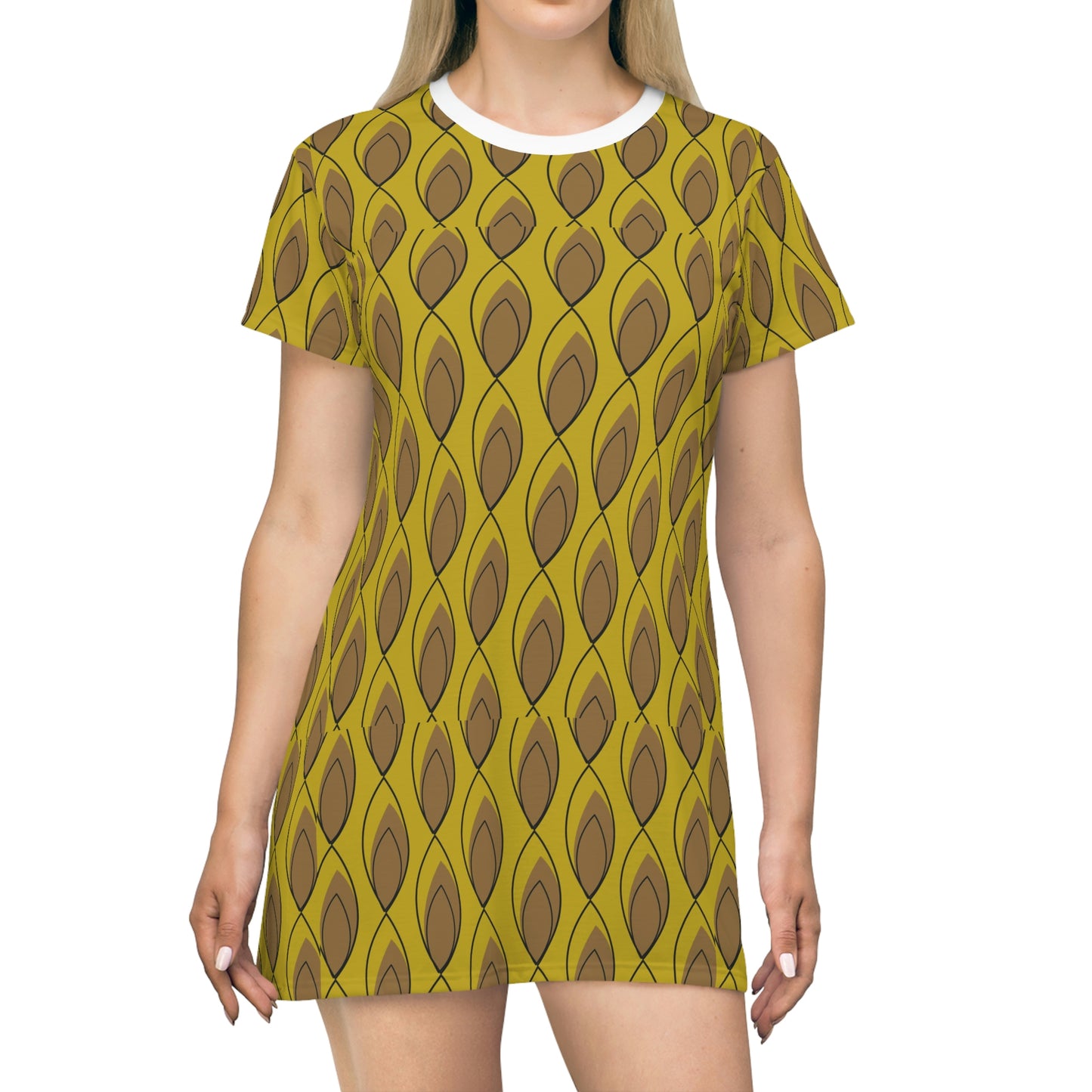 Yellow T-Shirt Dress