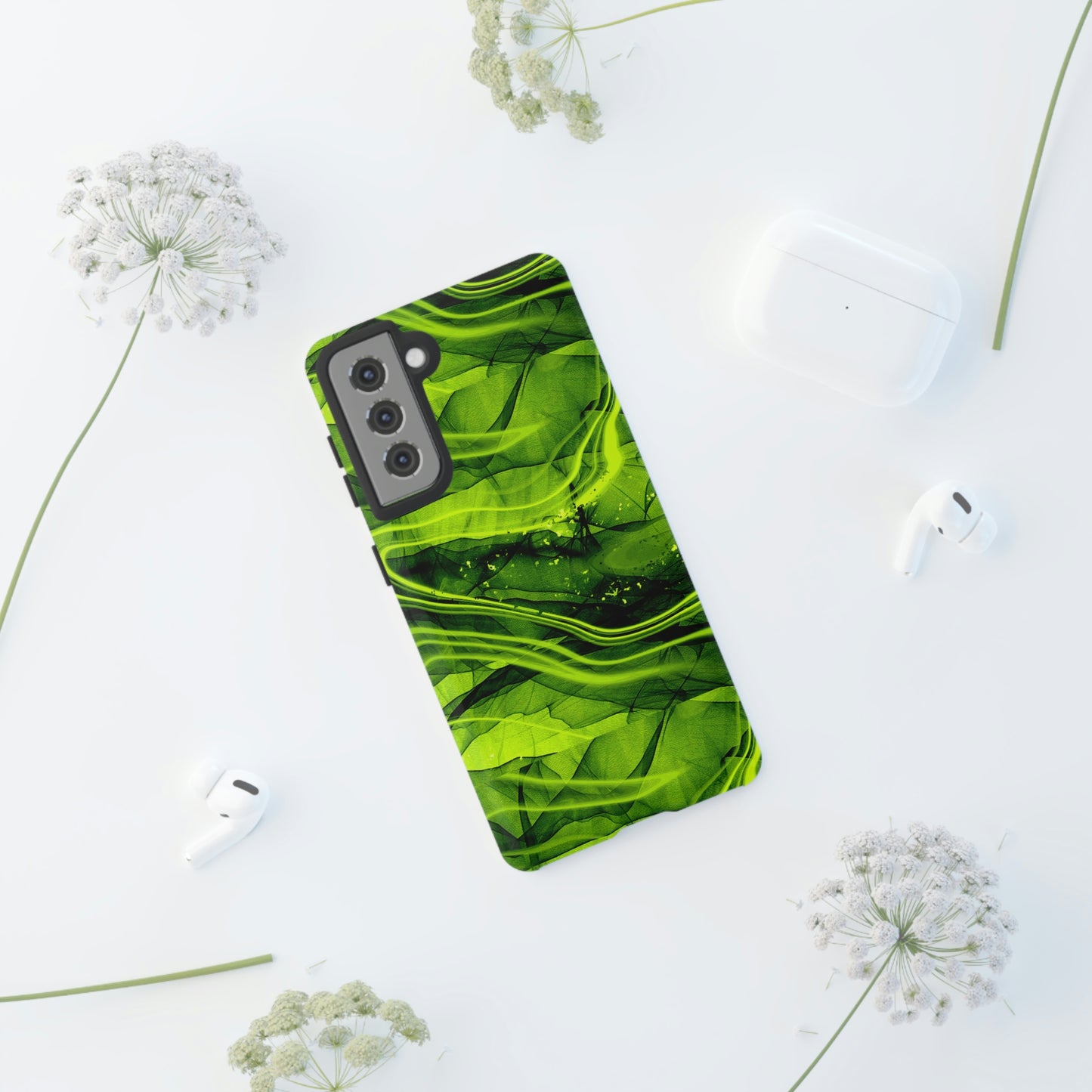 Marble Green Tough Cases