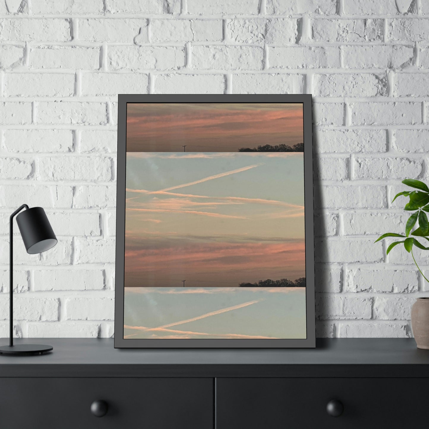 Sky Framed Paper Posters