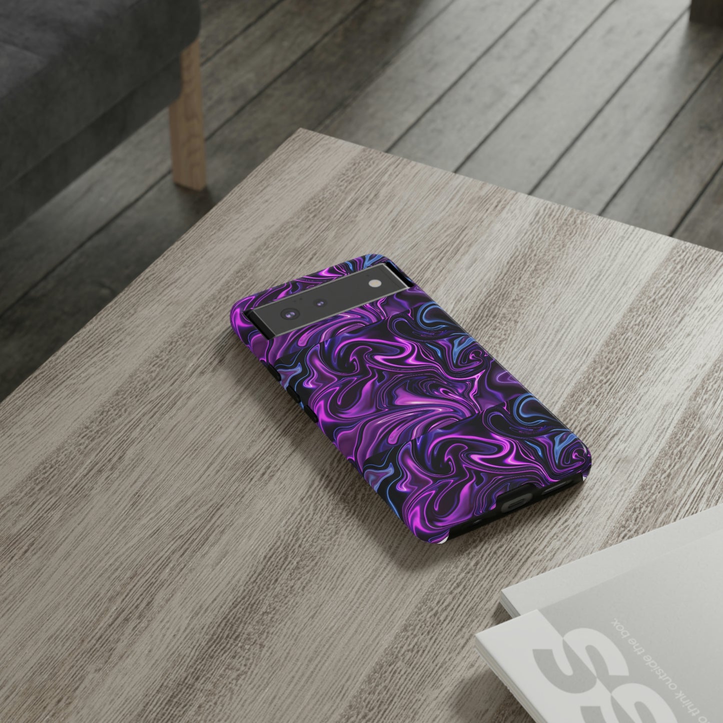 Marble Purple Tough Cases