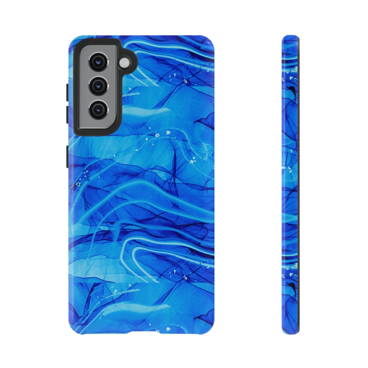 Marble Blue Tough Cases