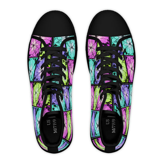 Multi J Color Women's High Top Sneakers