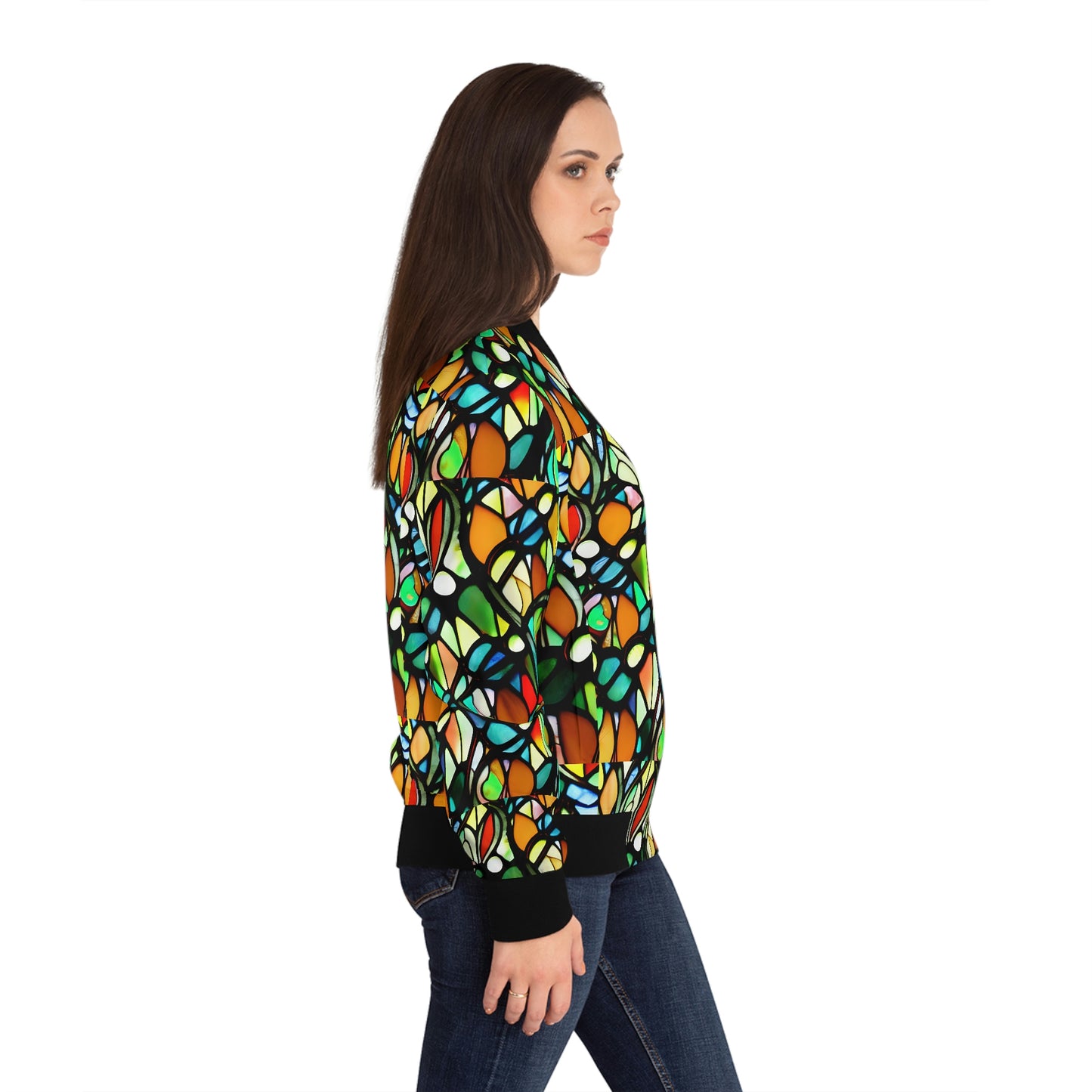 Mosaic Women's Bomber Jacket