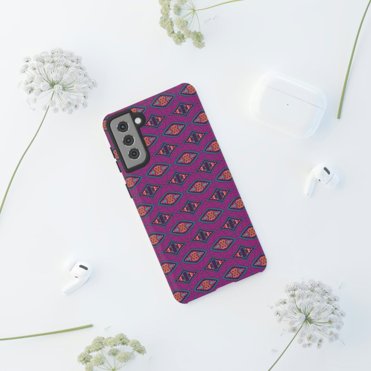 Mandala Purple Tough Cases