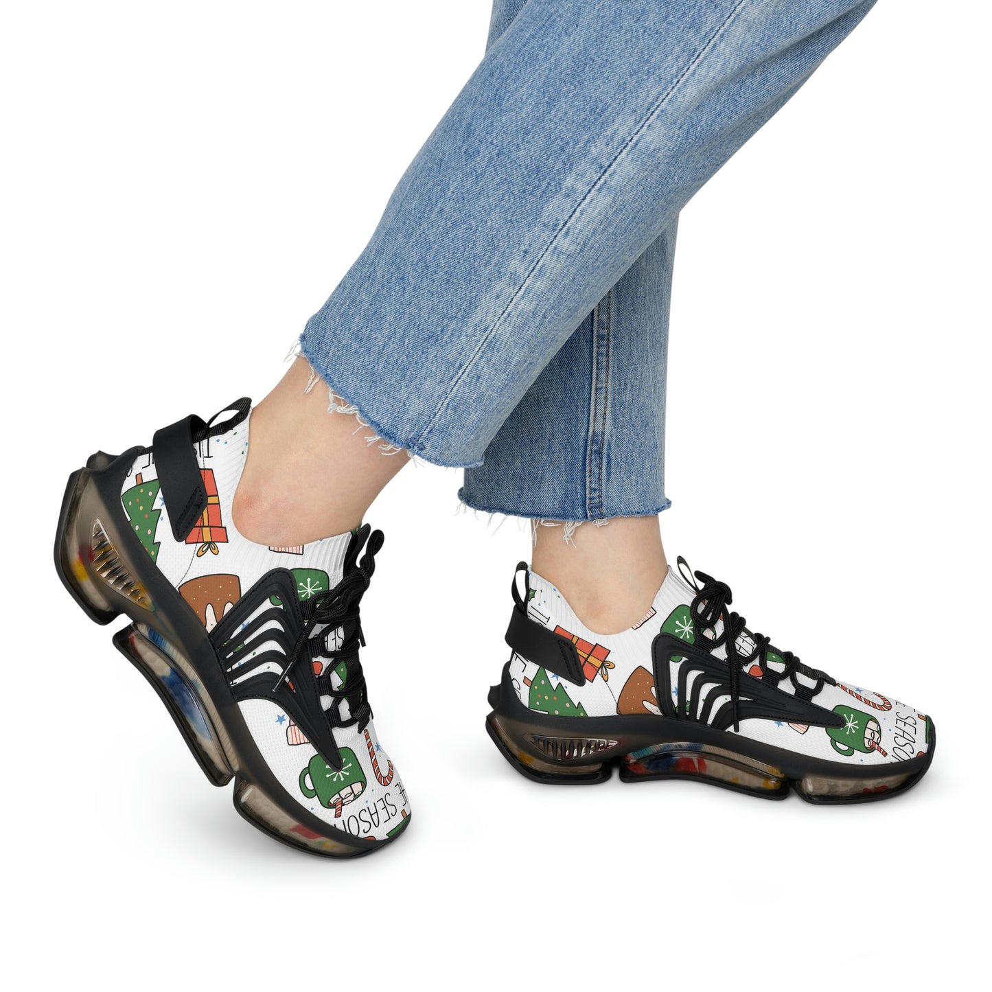 XMas Women's Mesh Sneakers