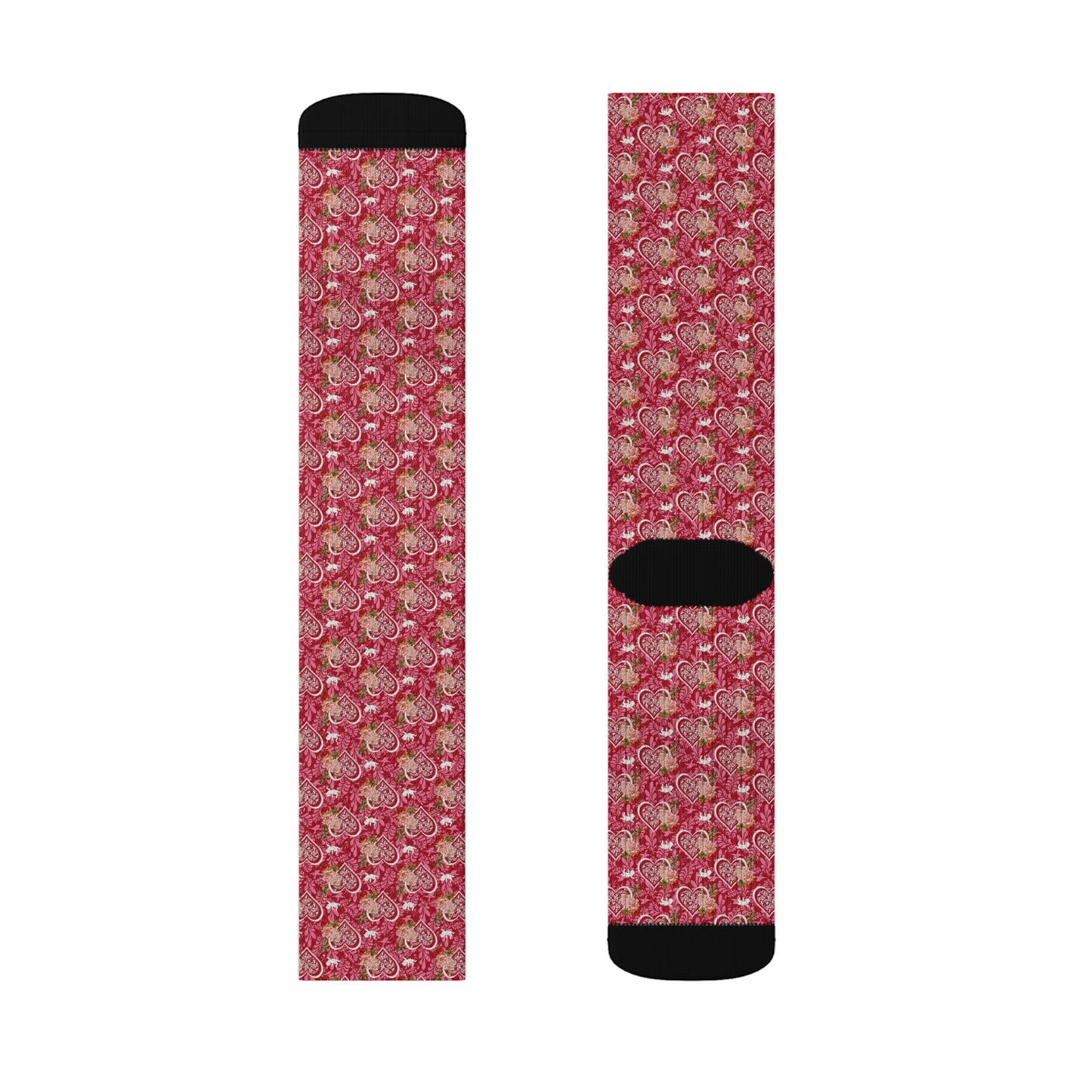 Valentine Sublimation Socks