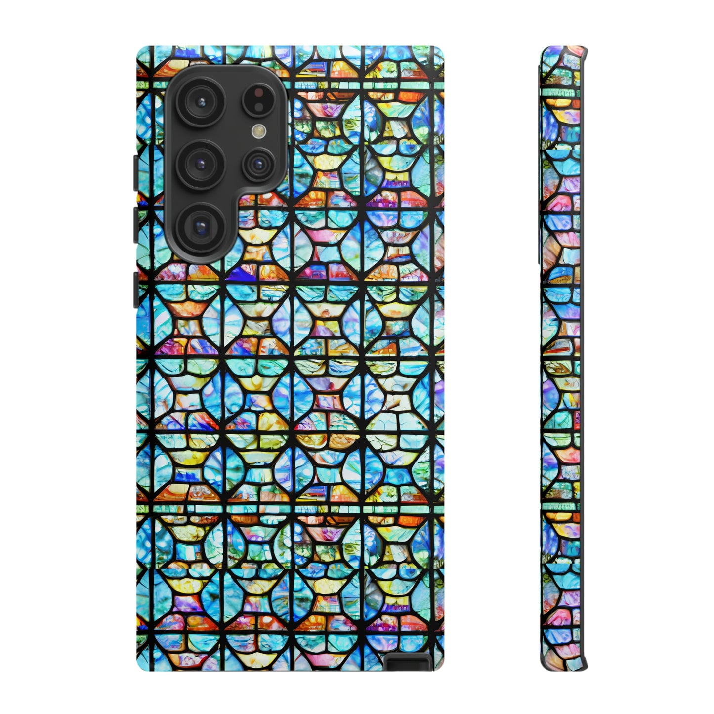 Mosaic Light Blue Tough Cases