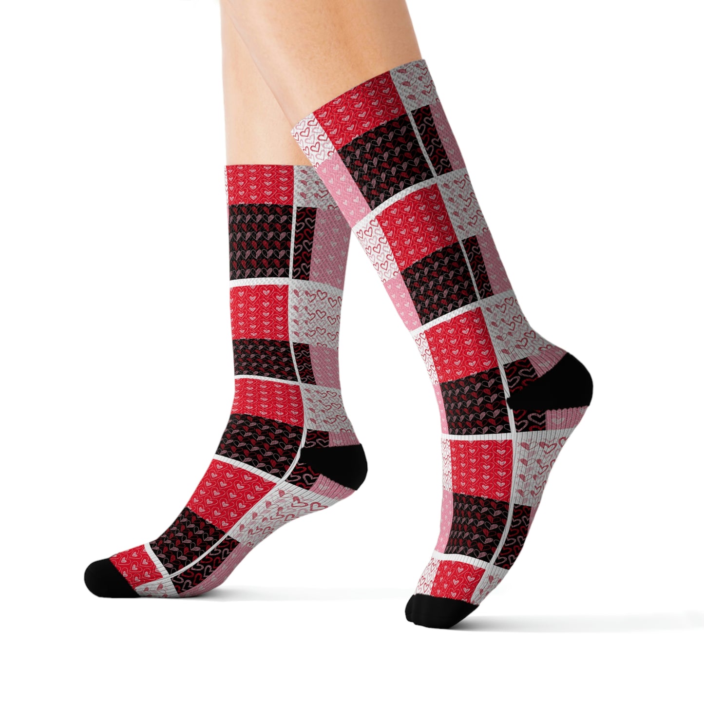 Valentine Sublimation Socks