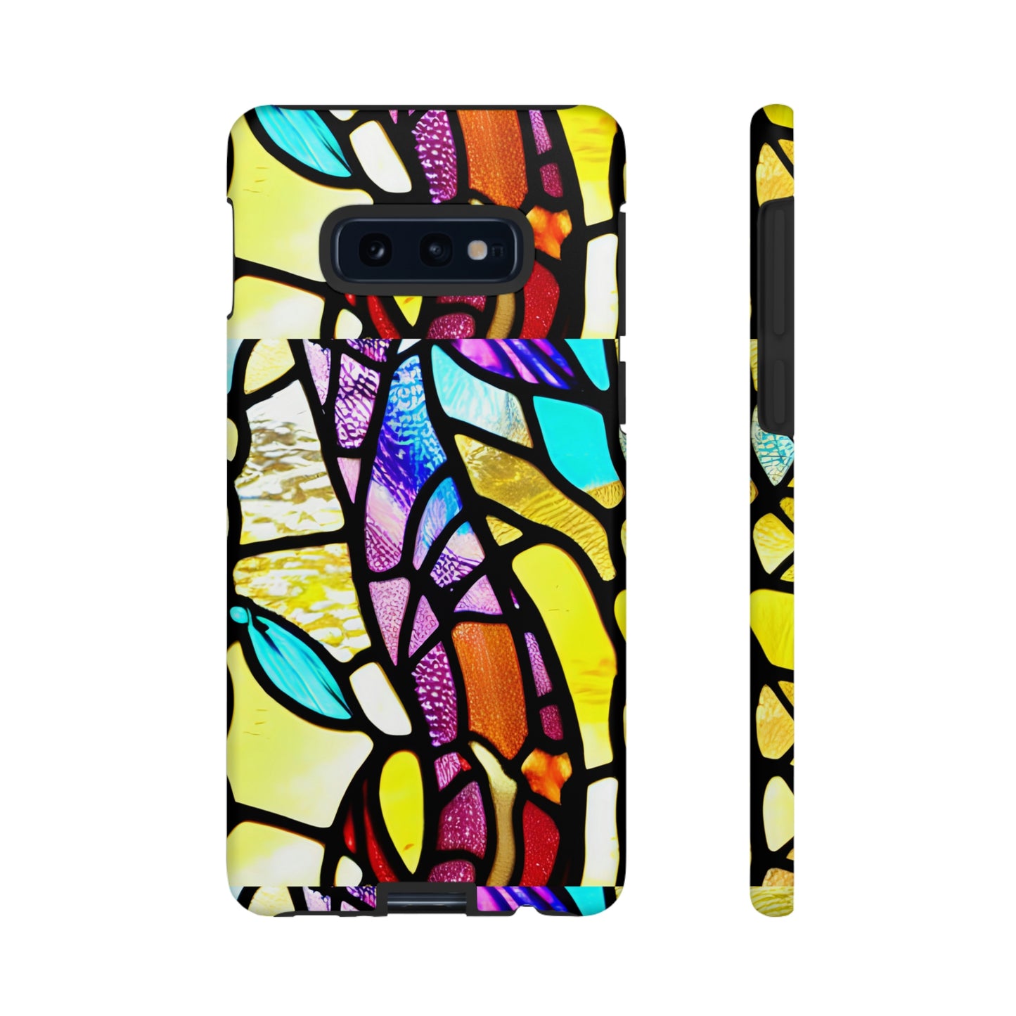 Mosaic Yellow Tough Cases