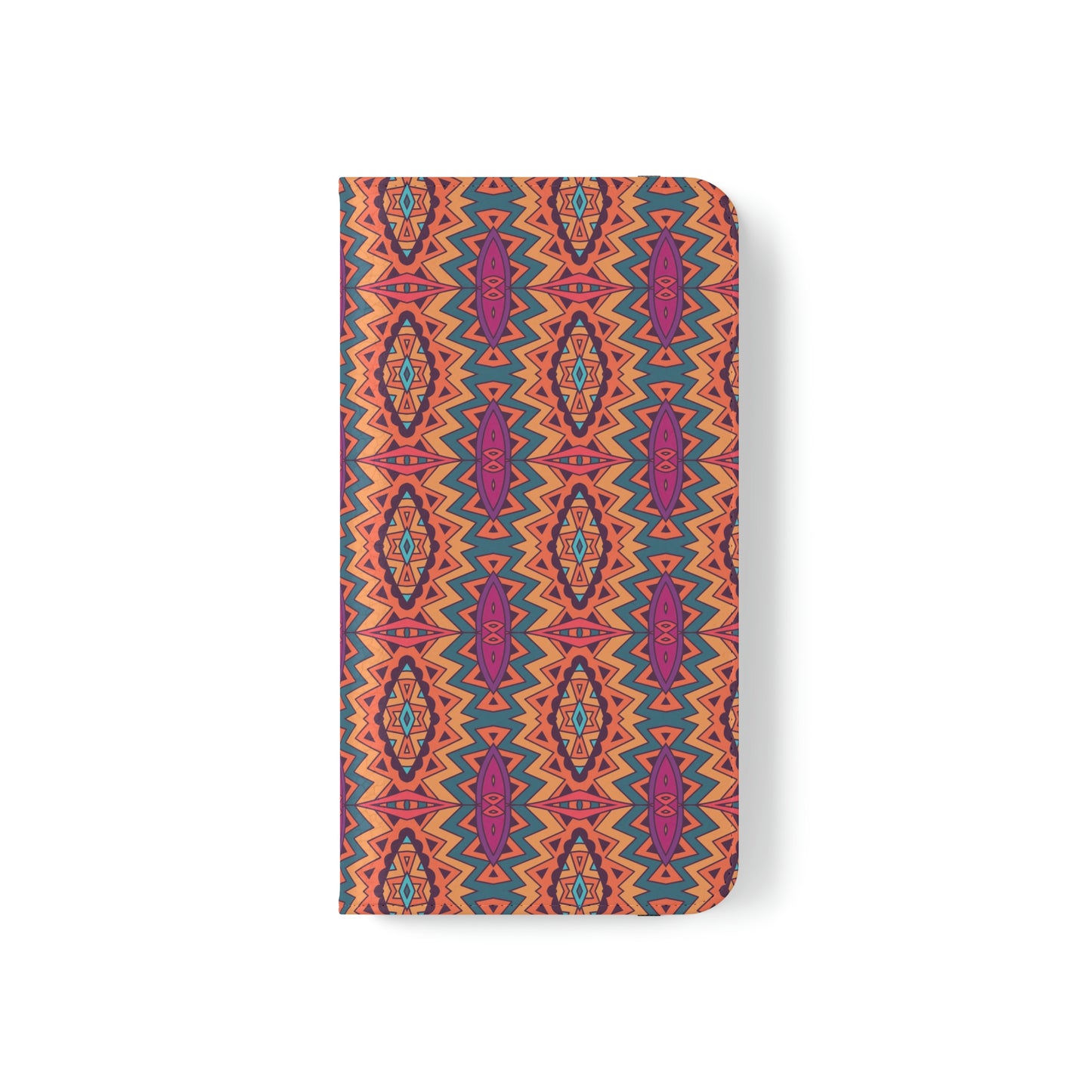 Orange Mandala Flip Cases