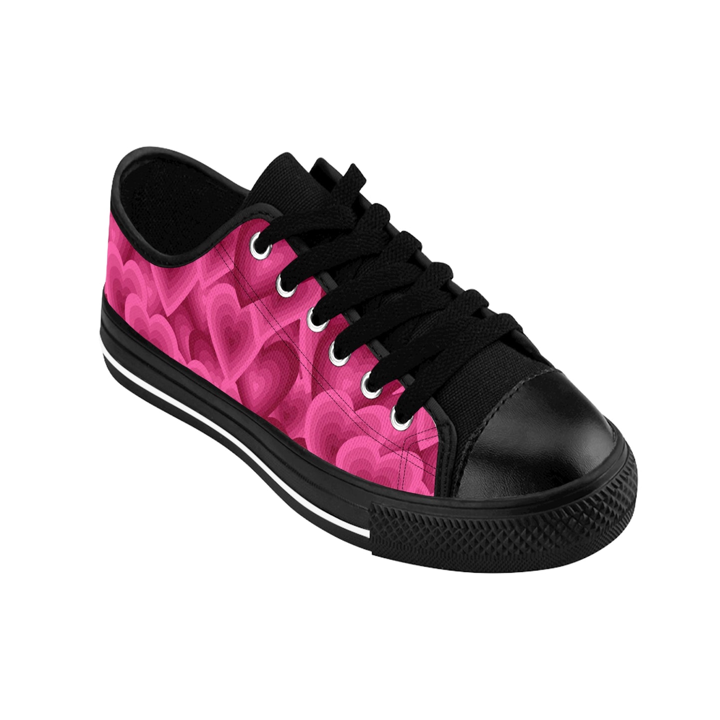 Valentine Red Heart Women's Sneakers