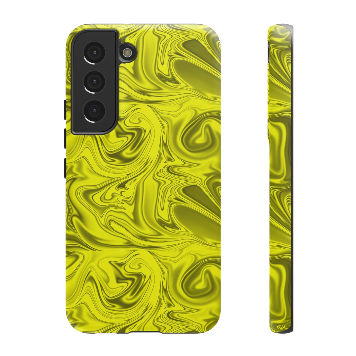 Marble Yellow Tough Cases