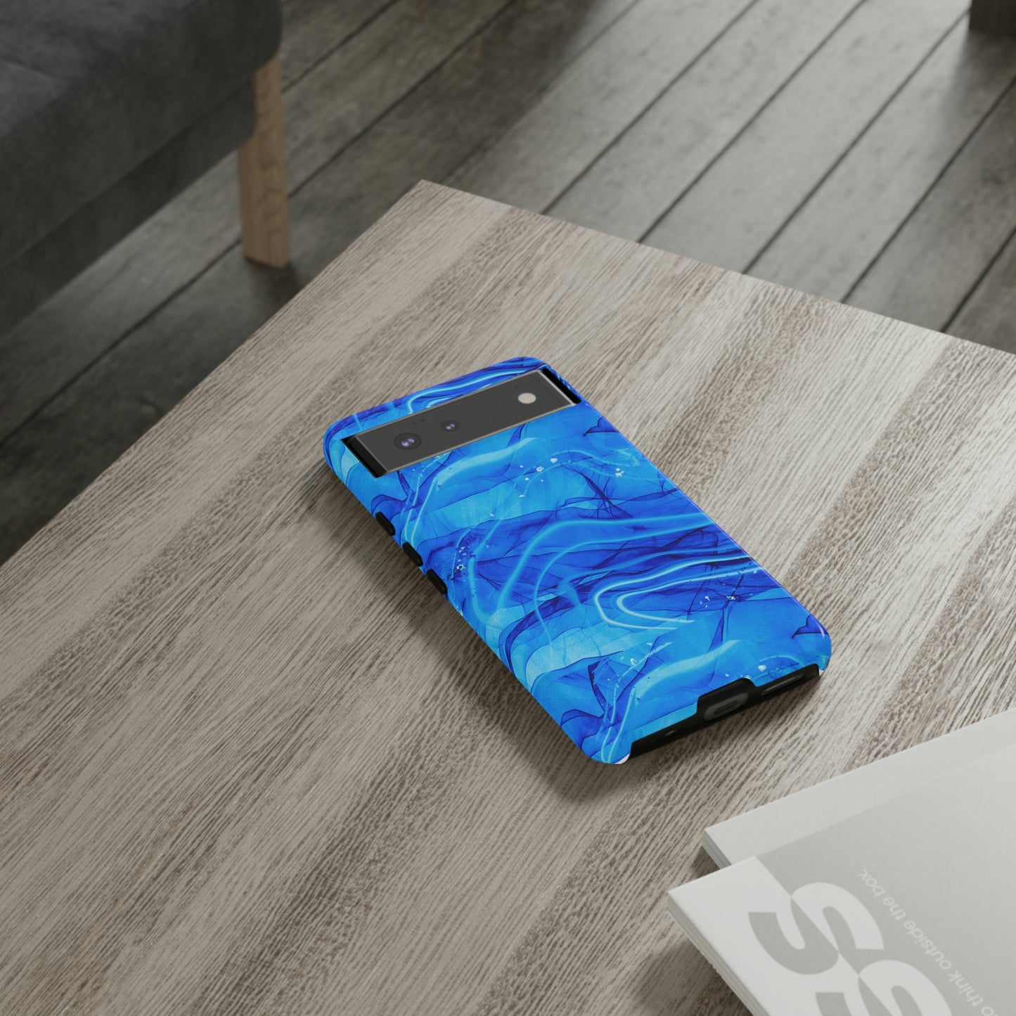 Marble Blue Tough Cases