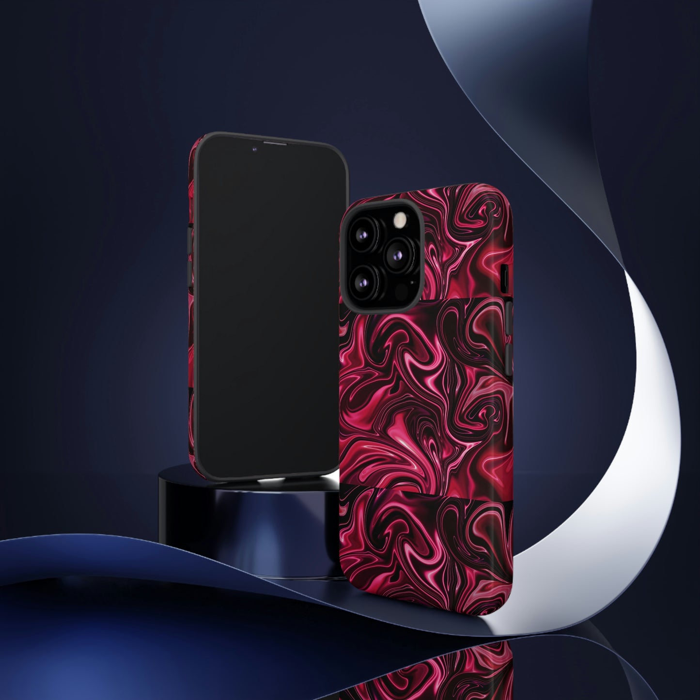 Marble Red Tough Cases