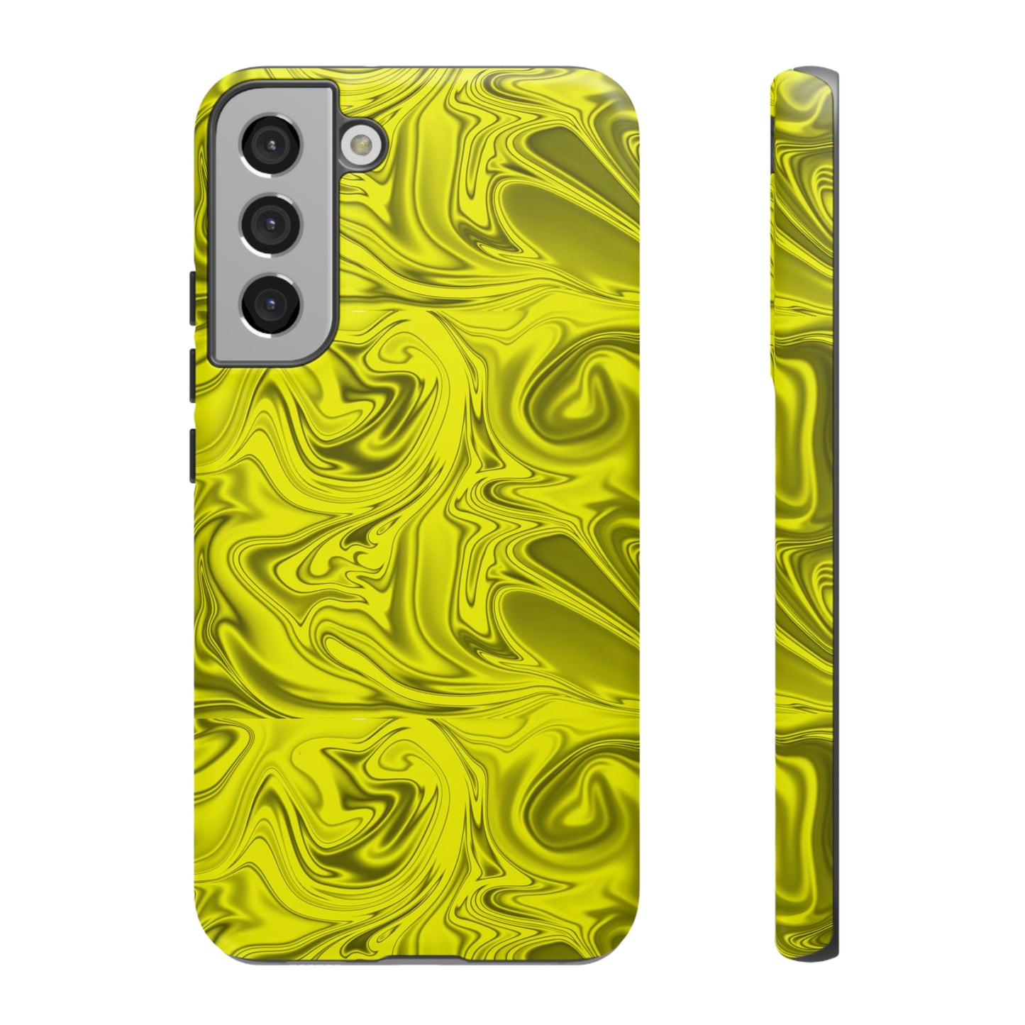 Marble Yellow Tough Cases