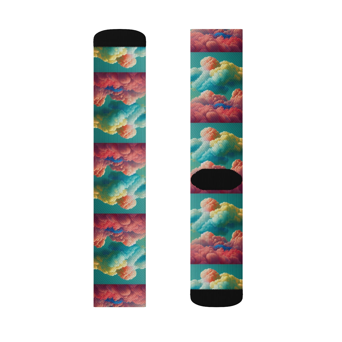 Cloud Sublimation Socks