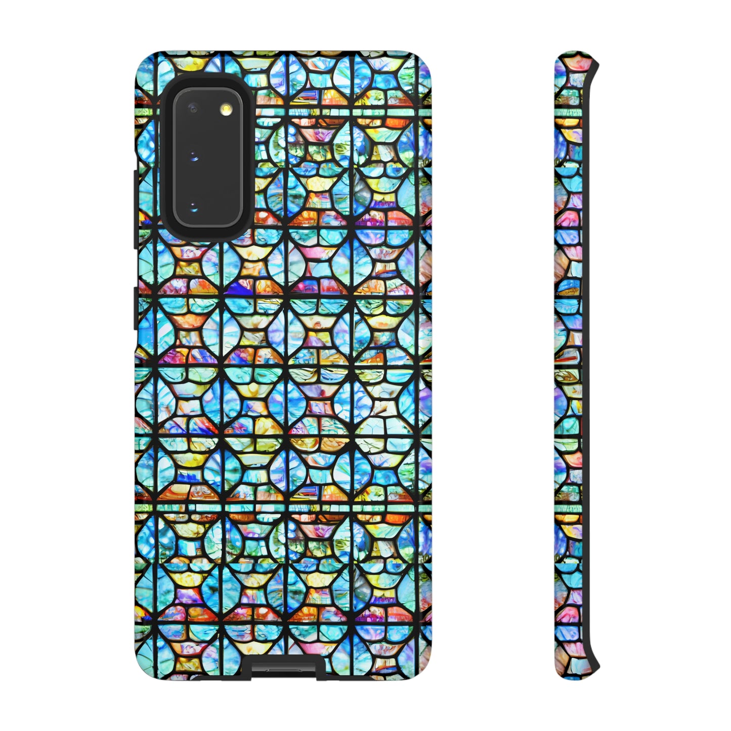 Mosaic Light Blue Tough Cases