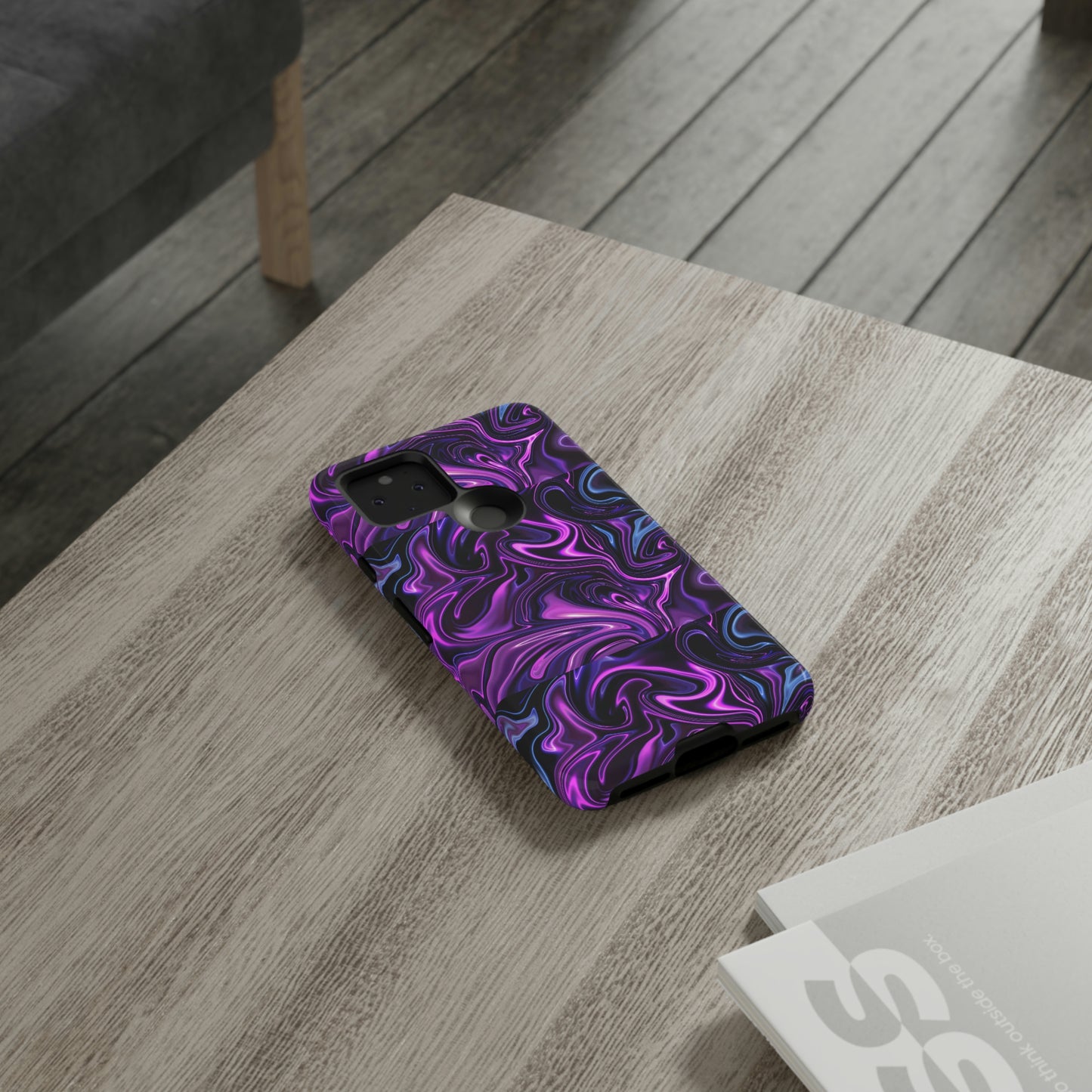 Marble Purple Tough Cases