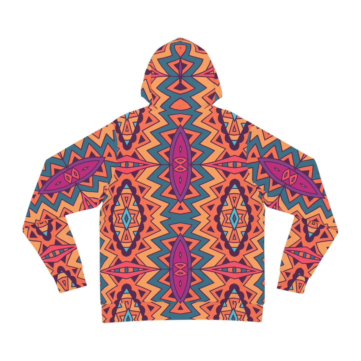 Mandala Orange Fashion Hoodie