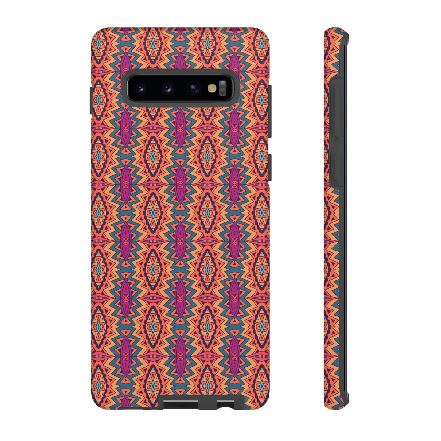 Mandala Orange Tough Cases