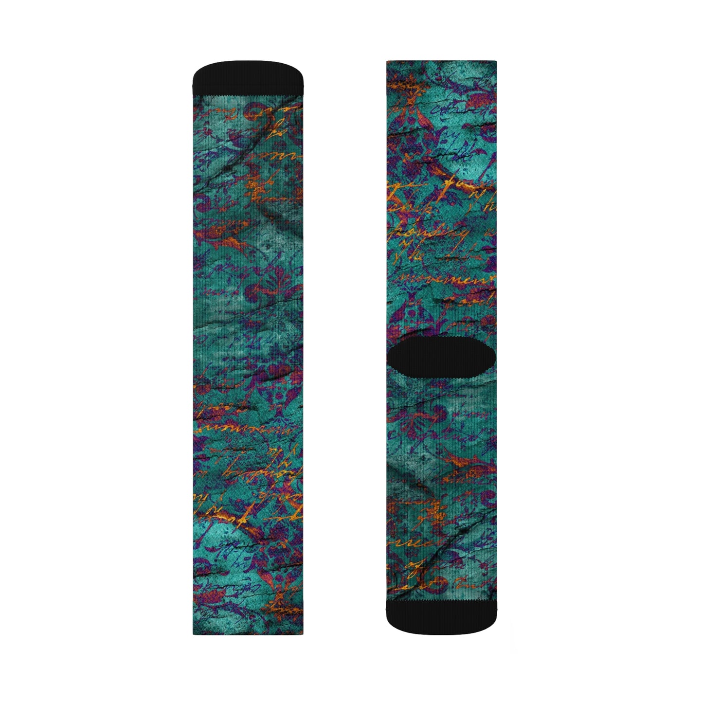 Shimmer Sublimation Socks