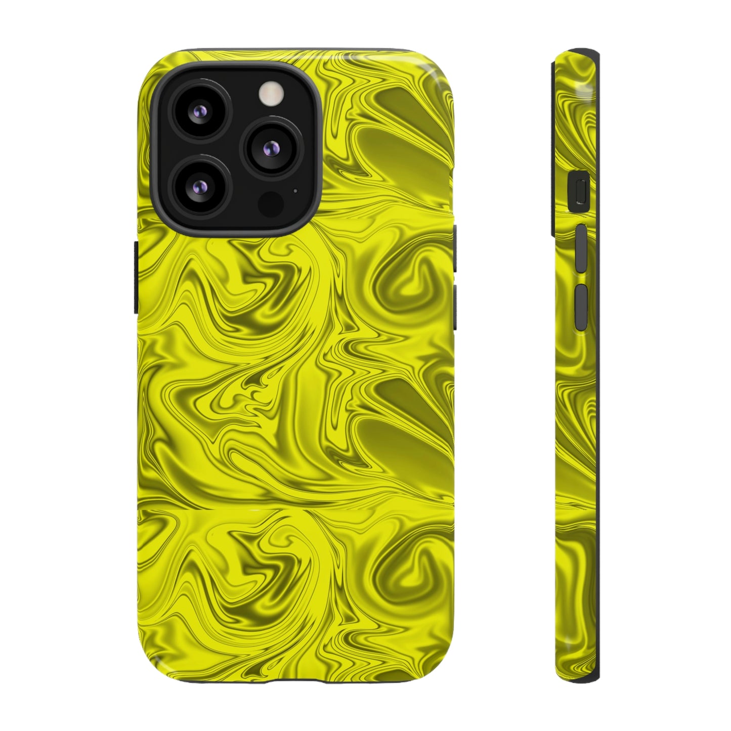 Marble Yellow Tough Cases